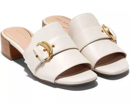 Сандалии Cole Haan Crosby Slide, цвет Ivory Leather/Stack