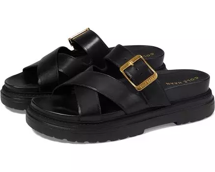 Сандалии Cole Haan Fraya Slide, цвет Black Leather