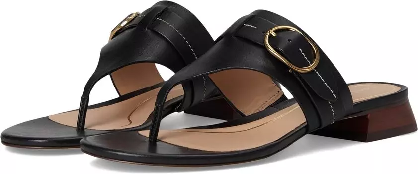 Сандалии Cole Haan Gayle Thong Sandal, цвет Black Leather