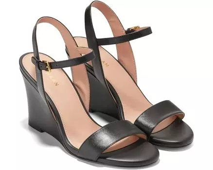 Сандалии Cole Haan Josie Wedge, цвет Black Leather