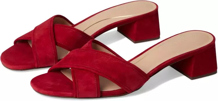 Сандалии Cole Haan Landon Sandals 40mm, цвет Rio Red Suede
