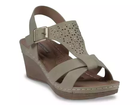 Сандалии Cole Wedge Sandal Good Choice, темно-зеленый
