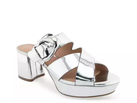 Сандалии Collin Platform Aerosoles, Silver Metallic Synthetic