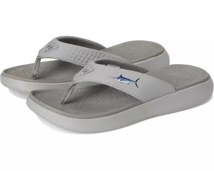 Сандалии Columbia Boatside Fish Flip, цвет Slate Grey/Ti Titanium