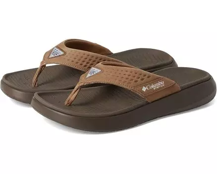 Сандалии Columbia Boatside Flip Lea PFG, цвет Sahara/Delta