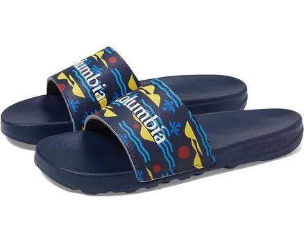 Сандалии Columbia Hood River Slide, цвет Collegiate Navy/White