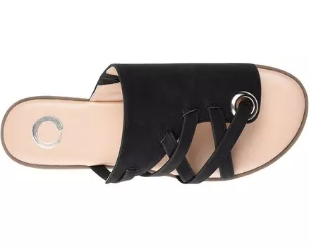 Сандалии Comfort Foam Hasten Sandal Journee Collection, черный