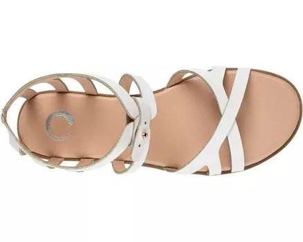 Сандалии Comfort Foam Monro Sandal Journee Collection, белый