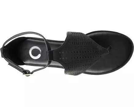 Сандалии Comfort Foam Niobi Sandal Journee Collection, черный