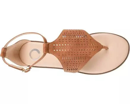 Сандалии Comfort Foam Niobi Sandal Journee Collection, коричневый