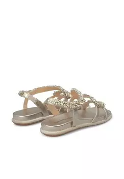 Сандалии CON TIRA SERPIENTE Alma en Pena, бронза