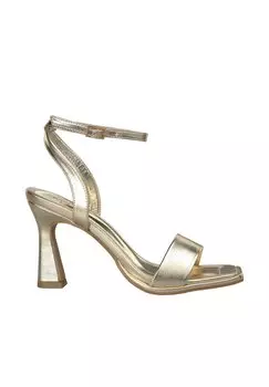 Сандалии CON Y CIERRE CON HEBILLA - High heeled sandals Alma Blue, золотой