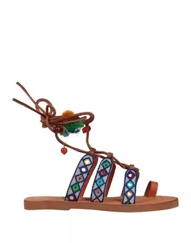 Сандалии Coral Blue, синий