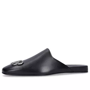 Сандалии cosy bb black slippers Balenciaga, черный