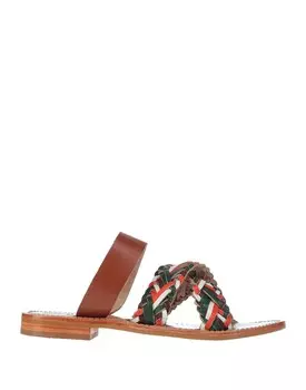 Сандалии Couleur Pourpre, темно-зеленый