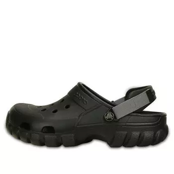 Сандалии cozy non-slip sports black sandals Crocs, черный