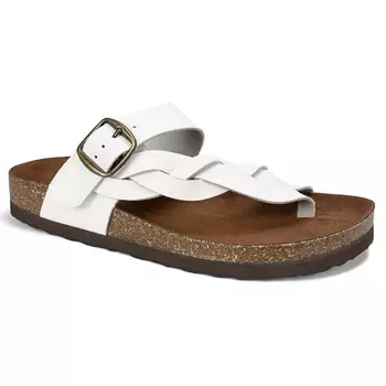 Сандалии Crawford на удобной стельке White Mountain, white leather