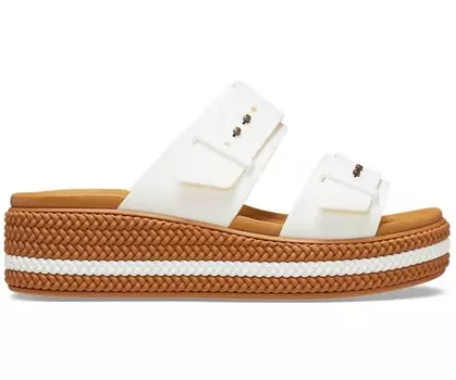 Сандалии Crocs Brooklyn Woven, белый