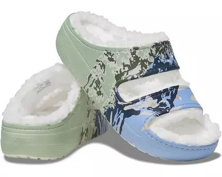 Сандалии Crocs Classic Cozzzy Sandal, цвет Multi/Summit