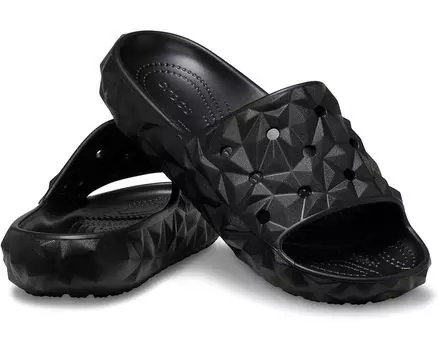 Сандалии Crocs Classic Geometric Slide V2, черный