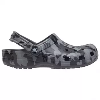Сандалии Crocs Classic Printed Camo Clog, цвет Slate Grey/Multi