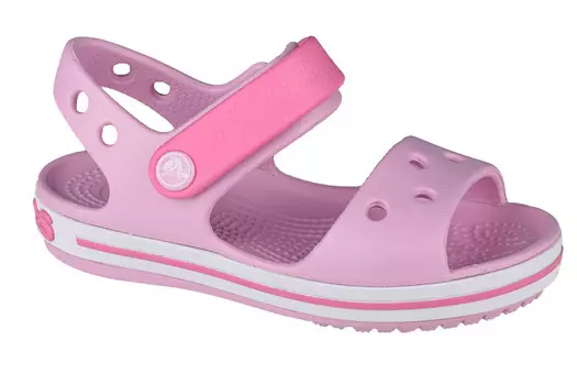 Сандалии Crocs Crocband Sandal Kids, розовый