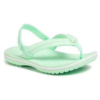 Сандалии Crocs CrocbandStrap Flip, зеленый