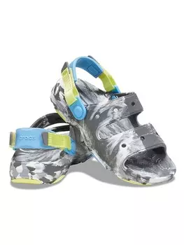 Сандалии Crocs, цвет grau/wei