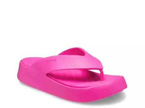 Сандалии Crocs Getaway Platform, красные