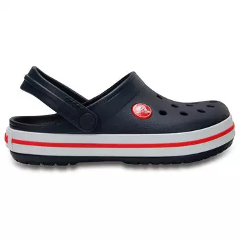Сандалии Crocs Kid's Crocband Clog, цвет Navy/Red