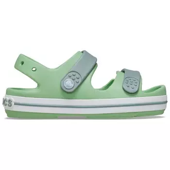Сандалии Crocs Kid's Crocband Cruiser Sandal, цвет Fair Green/Dusty Green