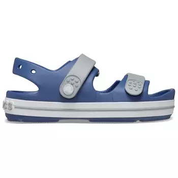 Сандалии Crocs Kid's Crocband Cruiser Sandal, цвет Bijou Blue/Light Grey