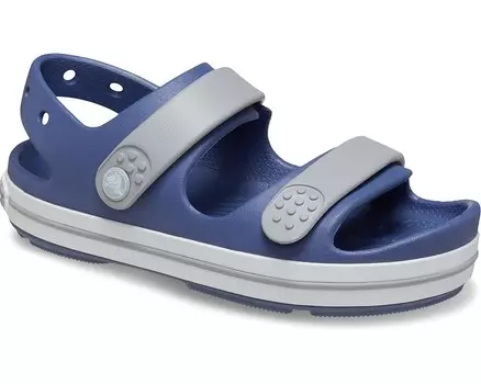 Сандалии Crocs Kids Crocband Cruiser Sandal, цвет Bijou Blue/Light Grey