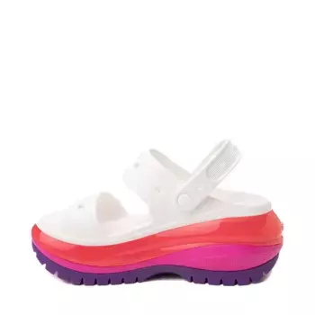 Сандалии Crocs Mega Crush Sandal, белый/многоцветный