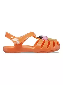 Сандалии Crocs, оранжевый