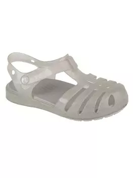 Сандалии Crocs, серебряный