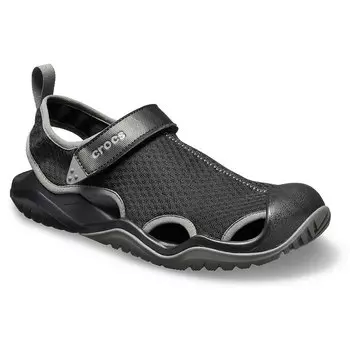 Сандалии Crocs Swiftwater Mesh Deck, черный