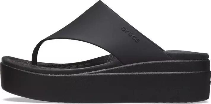 Сандалии Crocs T-Bar Sandals Brooklyn Flip, черный