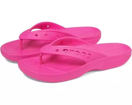 Сандалии Crocs Via Flips, цвет Electric Pink