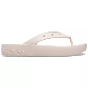 Сандалии Crocs Women's Classic Platform Flip, цвет Quartz