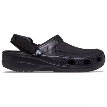 Сандалии Crocs Yukon Vista II LiteRide Clog, цвет Black/Slate Grey