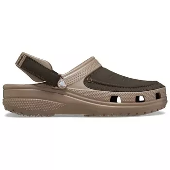 Сандалии Crocs Yukon Vista II LiteRide Clog, цвет Mushroom/Chocolate