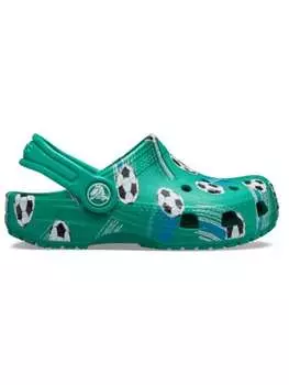 Сандалии Crocs, зеленый