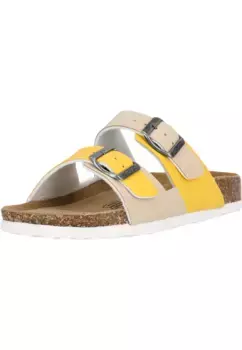 Сандалии CRUZ "Poapi" в модном цветовом дизайне, желтый