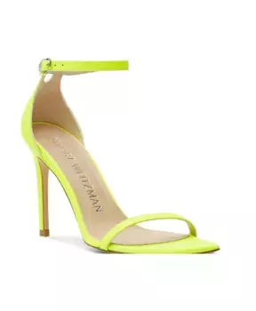 Сандалии Curve Stuart Weitzman, желтый