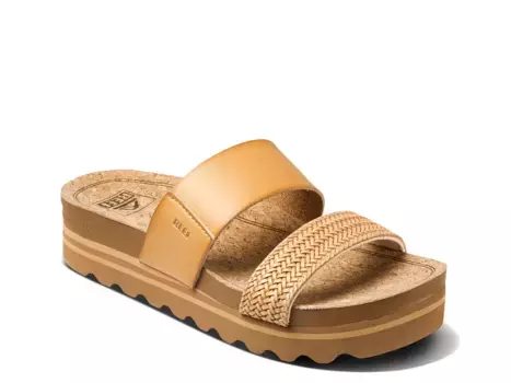 Сандалии Cushion Vista Hi Wedge Sandal Reef, кремовый