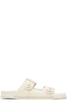 Сандалии цвета фаянса от белого Jimmy Choo