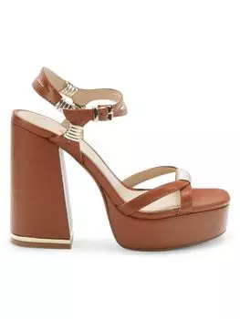 Сандалии Dahlia на блочном каблуке Kenneth Cole, цвет Luggage