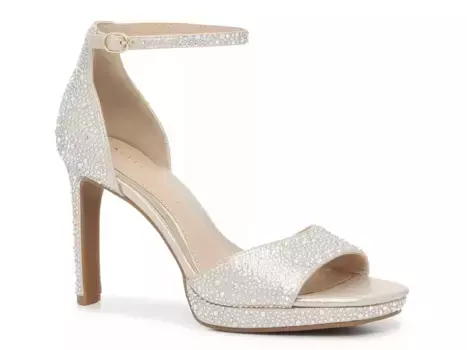 Сандалии Dahlia Platform Kelly & Katie, Gold Metallic