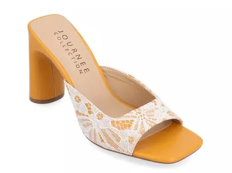 Сандалии Daivia из коллекции Journee Journee Collection, оранжевый